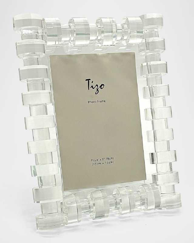 CRYSTAL RINGS FRAME, 4" x 6"