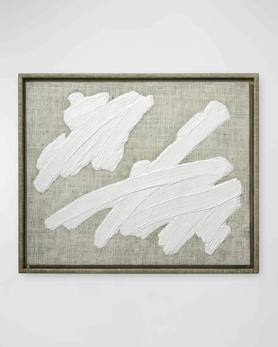 "Plaster Brushstroke II" Wall Decor