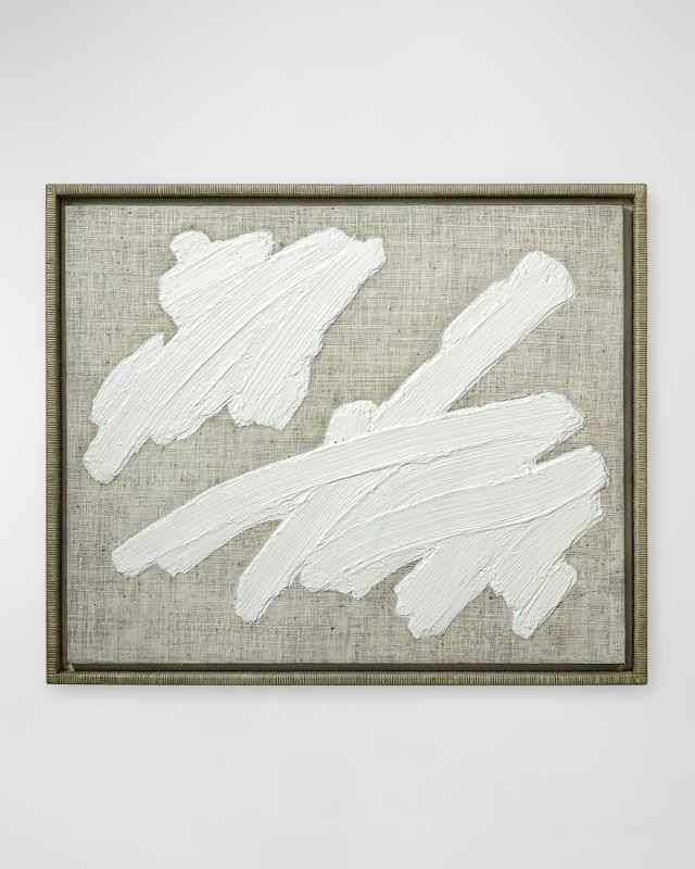 "Plaster Brushstroke II" Wall Decor