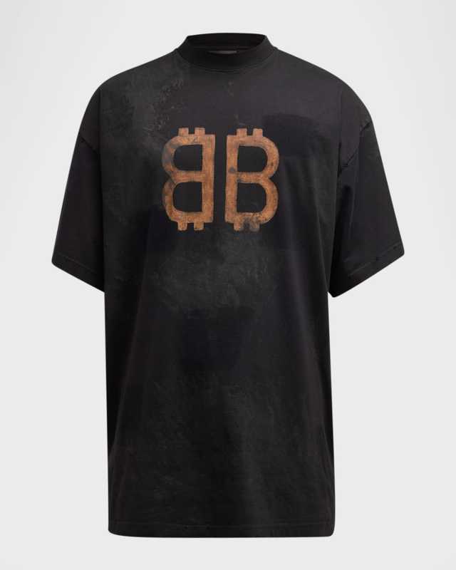 Men's Crypto T Shirt Oversized