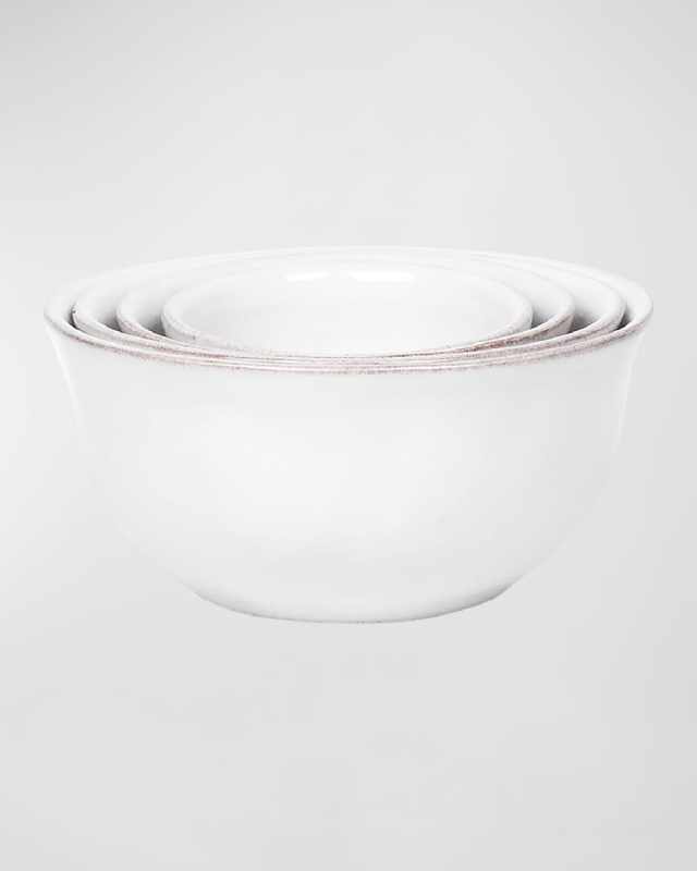 Puro Whitewash Nesting Prep Bowl 4-Piece Set