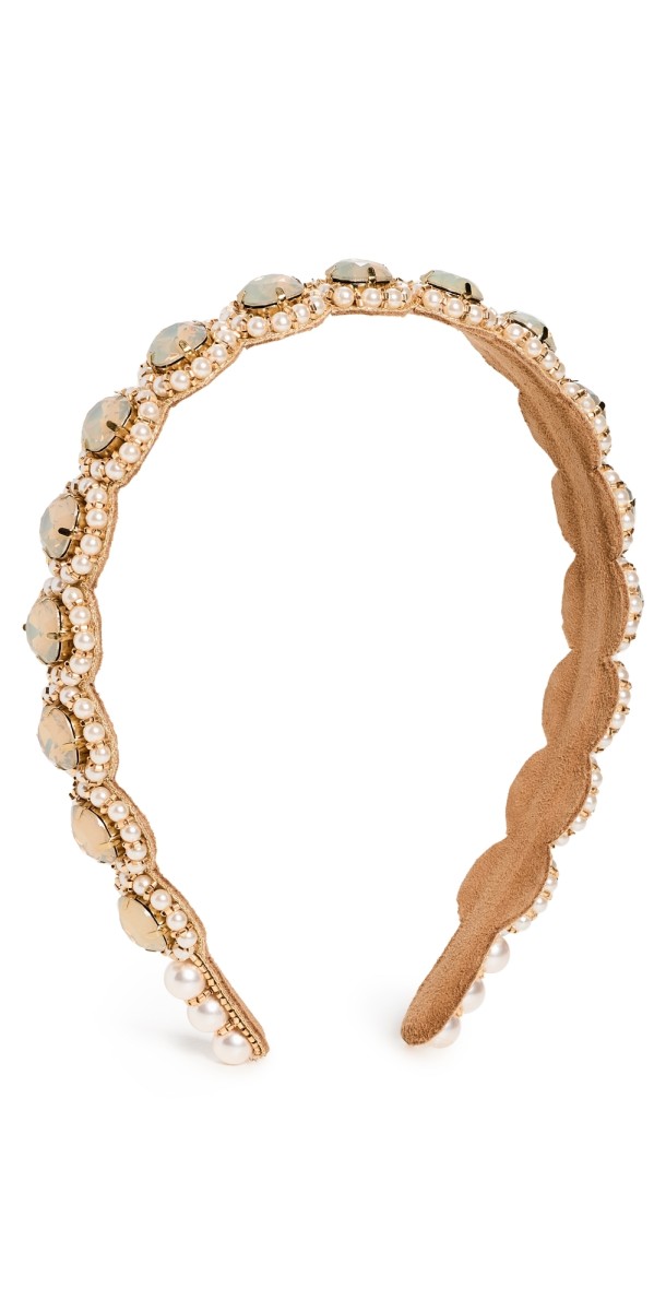 Deepa Gurnani Deepa by Deepa Gurnani Anatolia Headband Opal