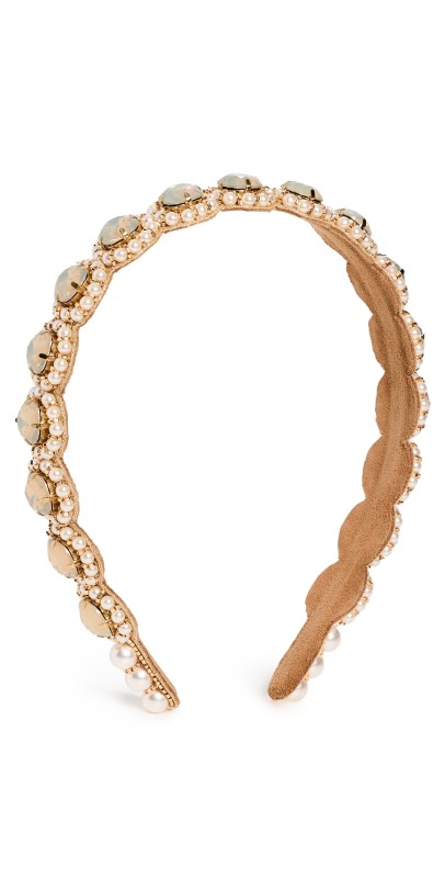 Deepa Gurnani Deepa by Deepa Gurnani Anatolia Headband Opal