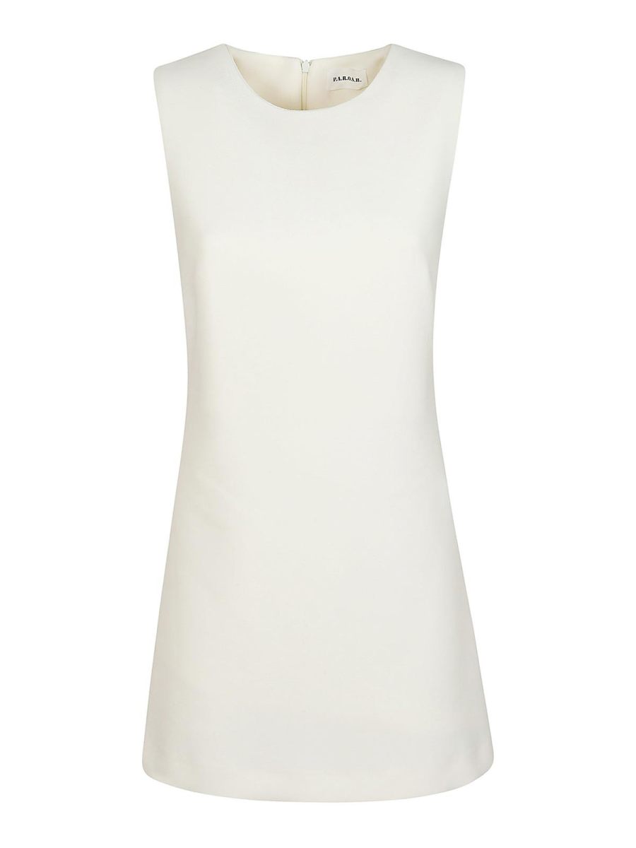 P. A.R. O.S. H. Robe Courte - Crème