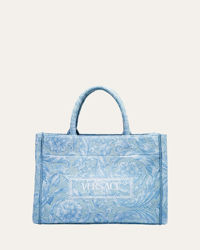 Athena Large Jacquard Tote Bag