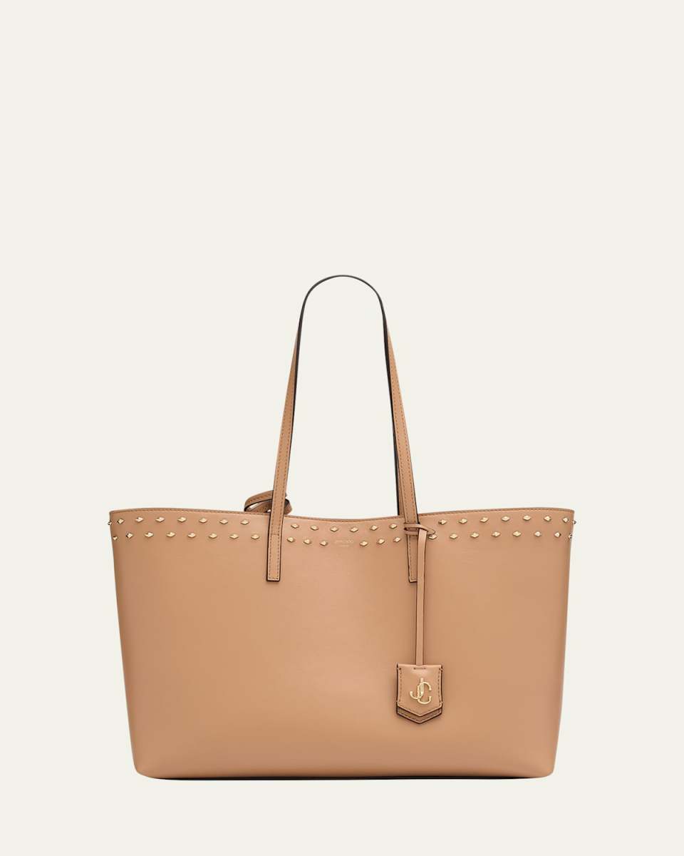 Nine2Five East-West Leather Tote Bag