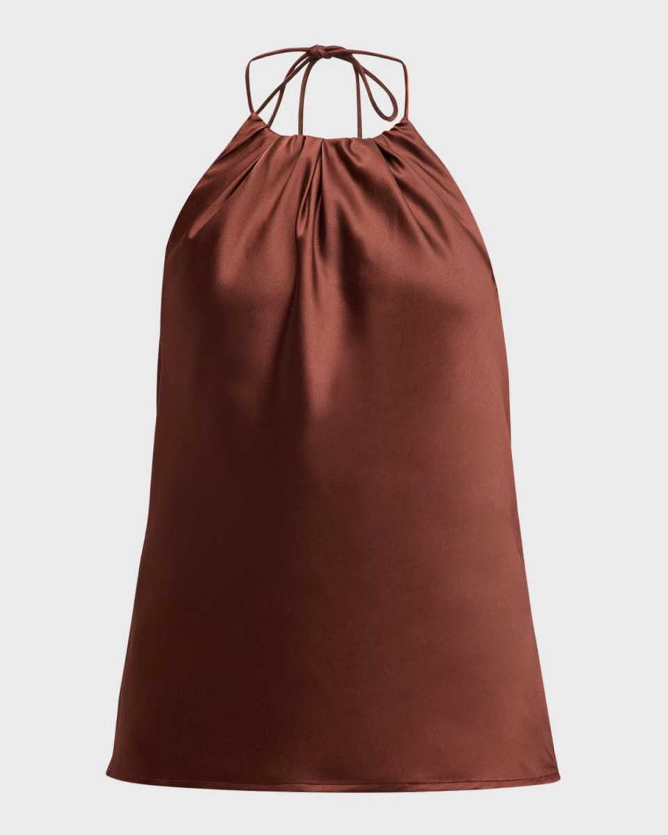 Gisele Silk Halter Top