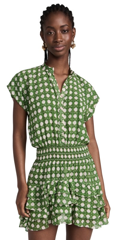 MISA Evie Dress Rattan Tile