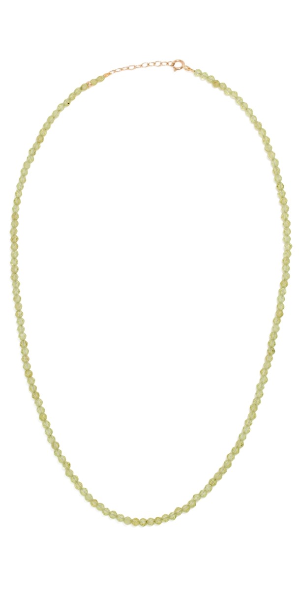 JIA JIA August Peridot Beaded Necklace Peridot