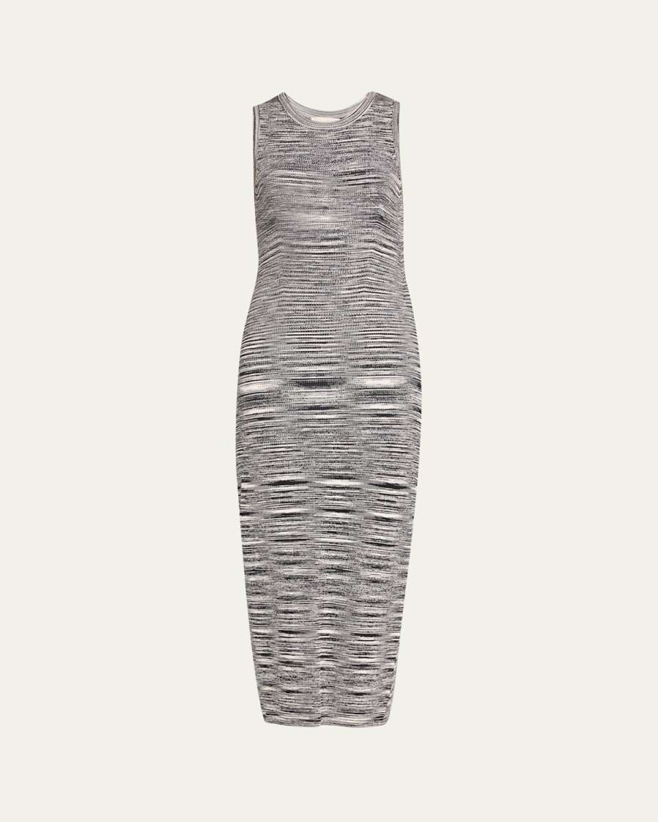 Priscilla Multi-Knit Midi Dress