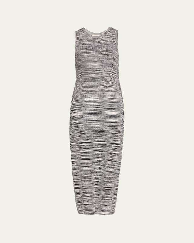 Priscilla Multi-Knit Midi Dress