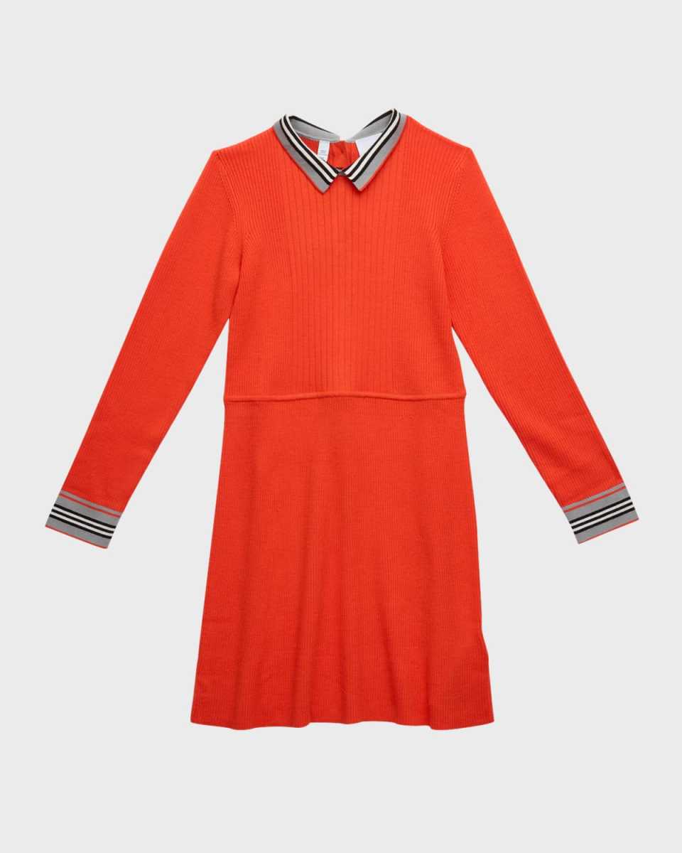 Girl's Annalisa Knit Sweater Dress, Size 3-14