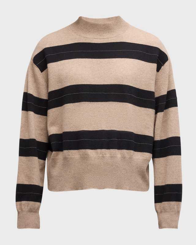 Cashmere and Wool Monili Striped Sweater