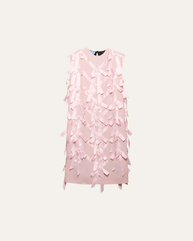 Bow Sable Midi Dress