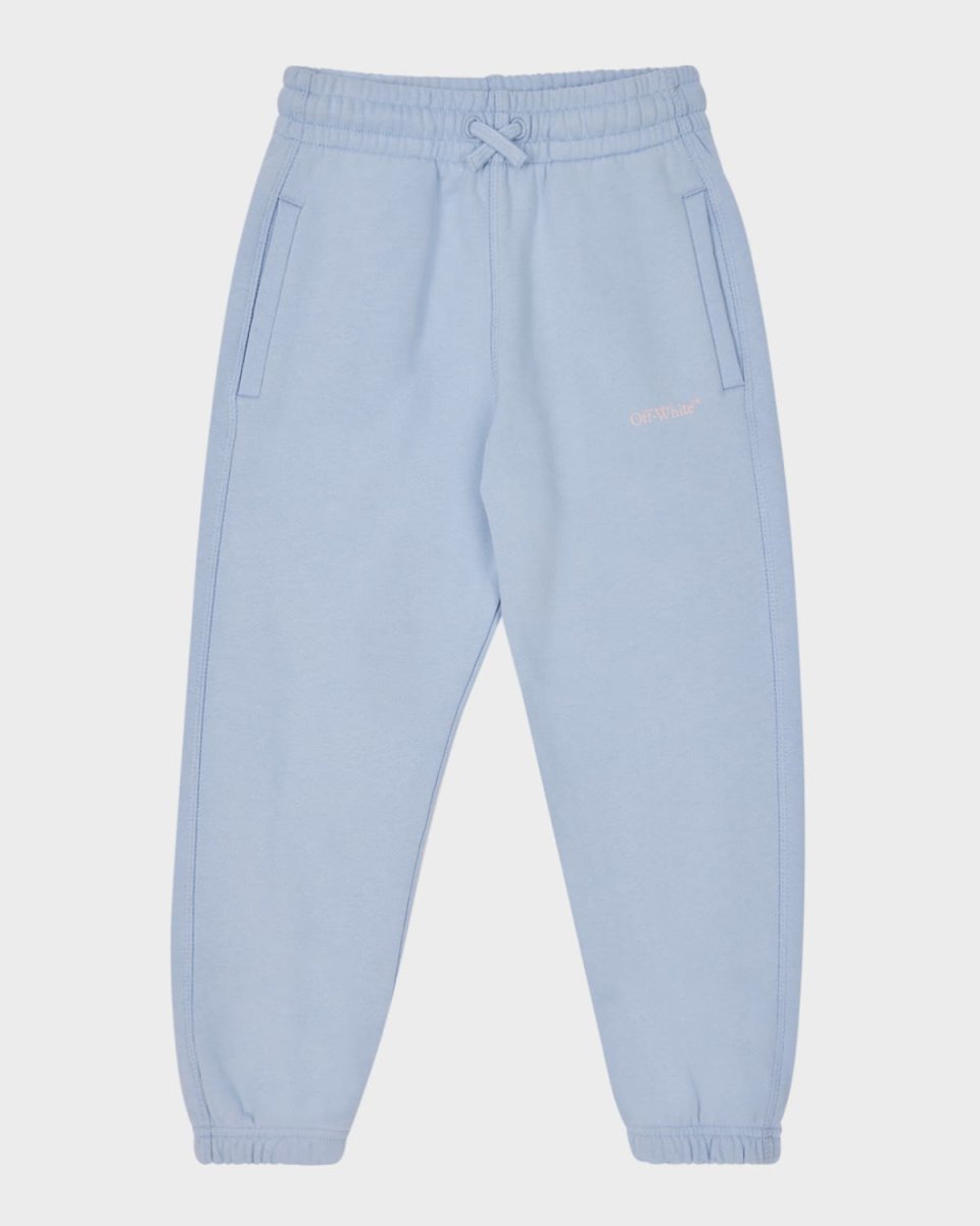 Girl's Bookish Logo-Print Sweatpants, Size 4-12