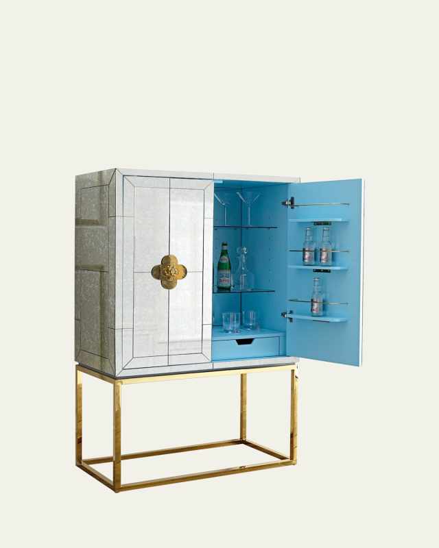 Delphine Mirrored Bar