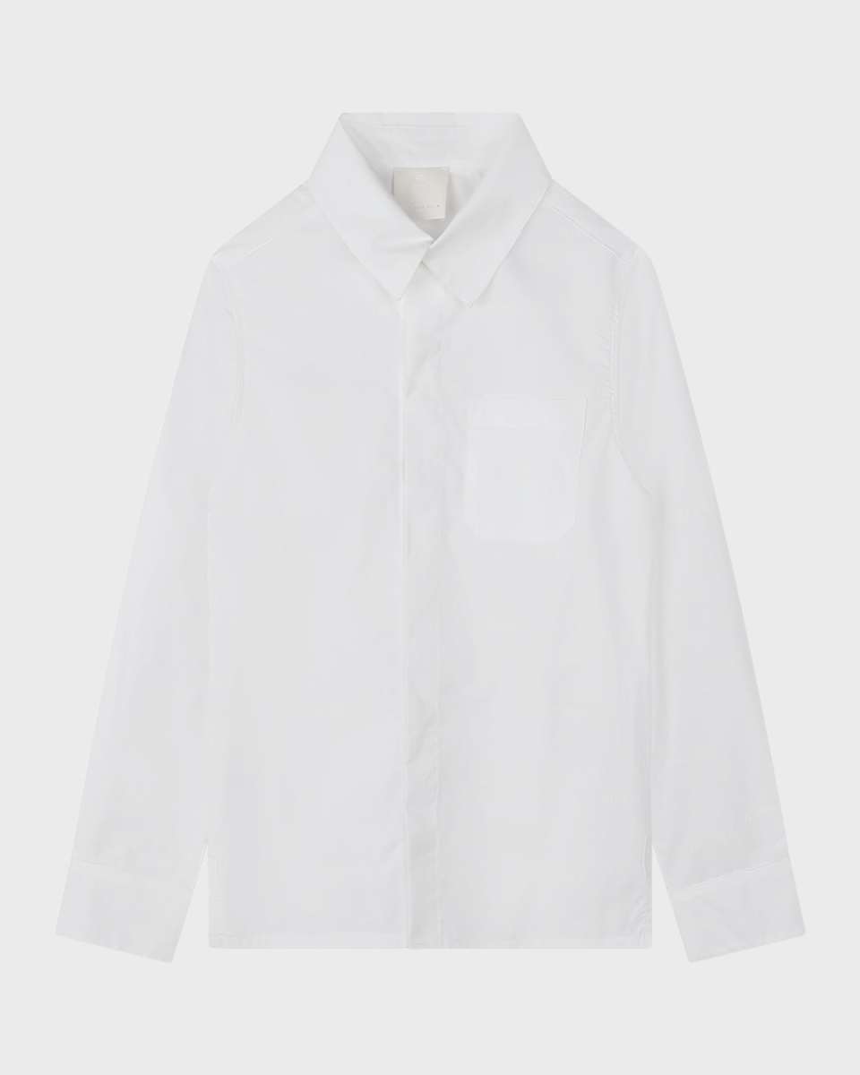 Boy's Button Down 4G Shirt, Size 8-14