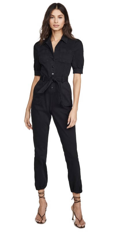 PAIGE Mayslie Jumpsuit Washed Black