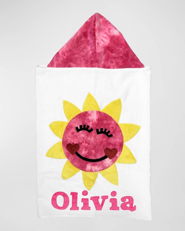 Sweet Sunshine Personalized Hooded Towel