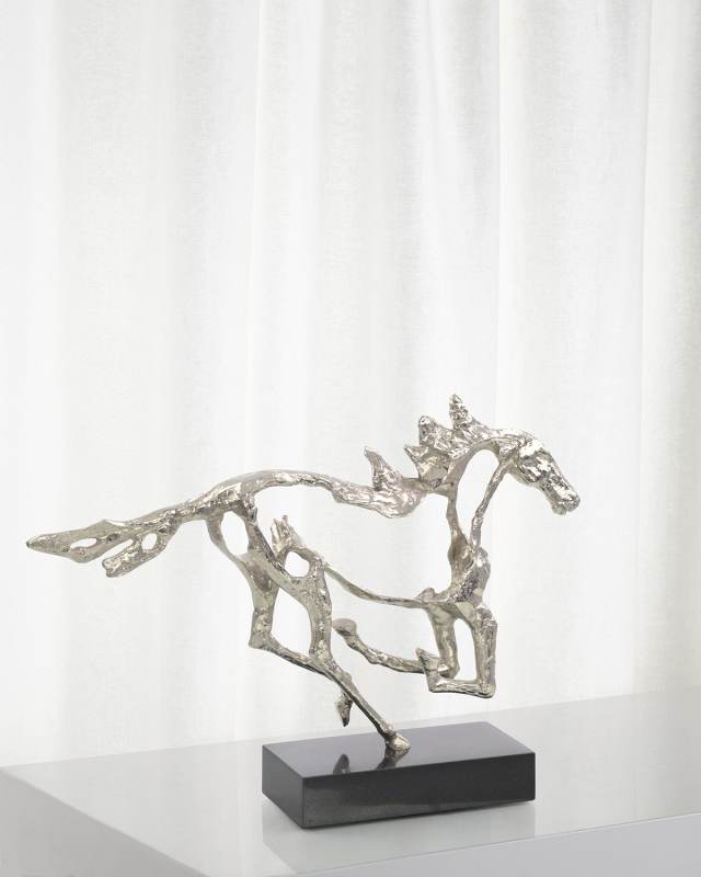 Galloping Stallion Sculpture