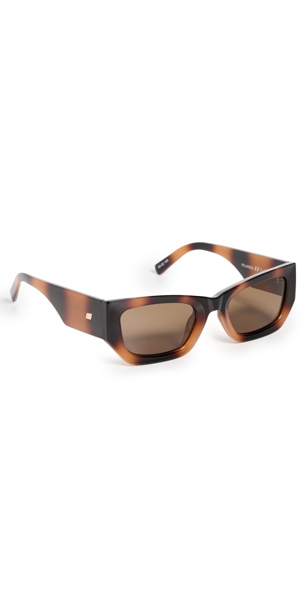 Le Specs Beachcomber Sunglasses Tort