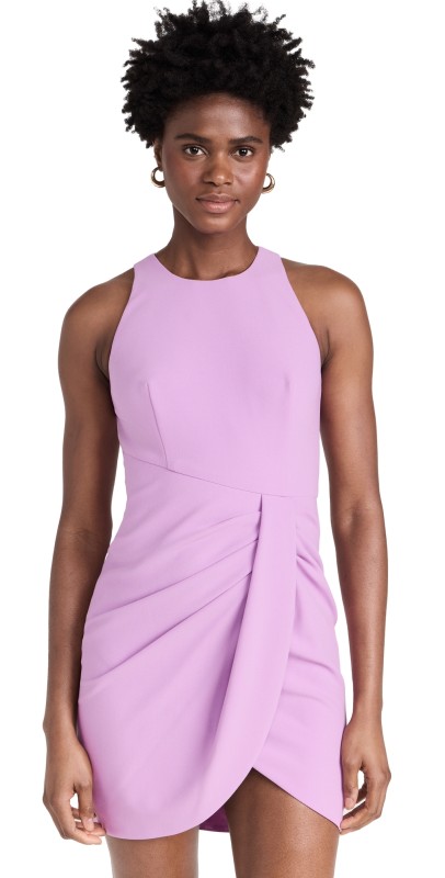 Black Halo Brett Mini Dress Wisteria