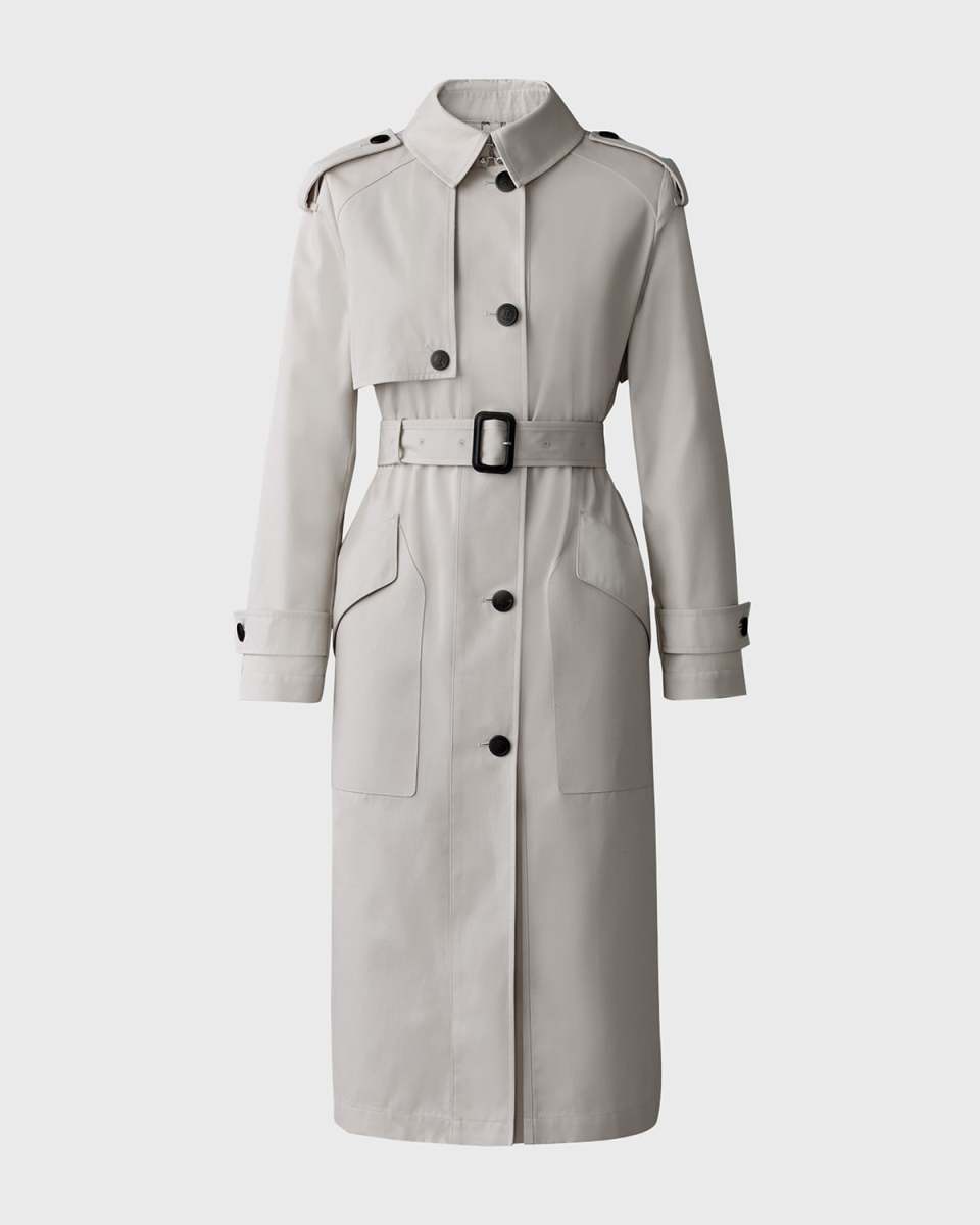 Akili Long Trench Coat