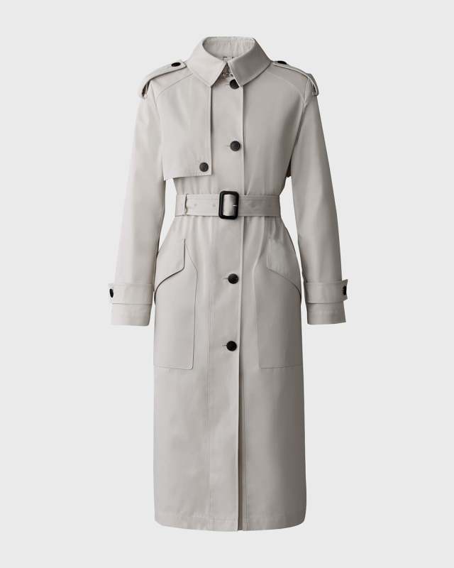 Akili Long Trench Coat