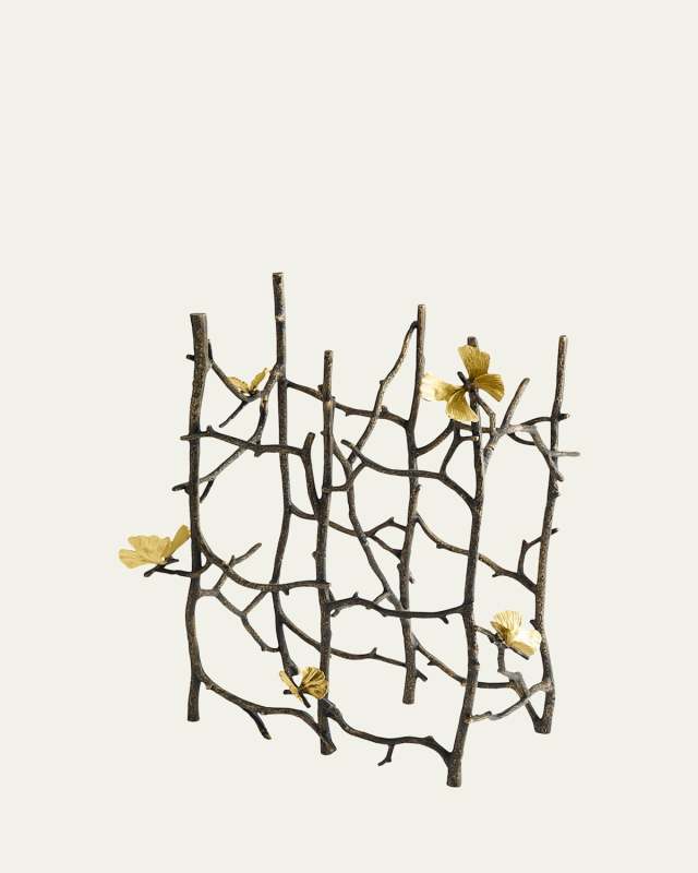 Butterfly Ginkgo 6 Bottle Wine Rack