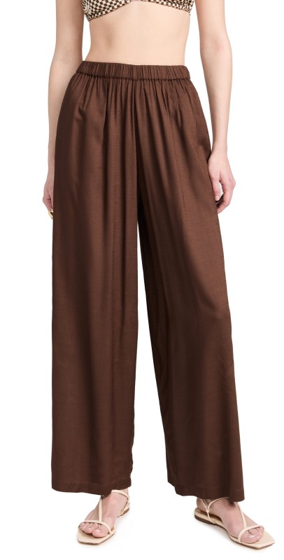 Playa Lucila Coverup Pants Brown