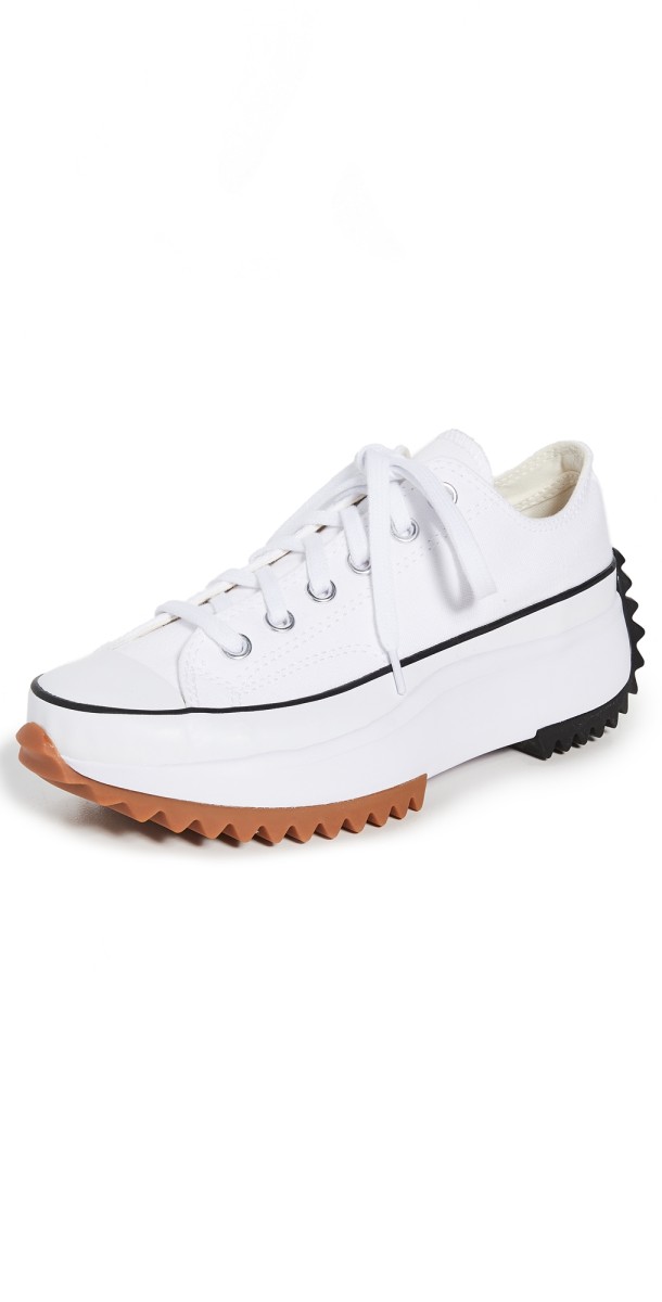 Converse Run Star Hike Platform Sneakers White/Black/Gum