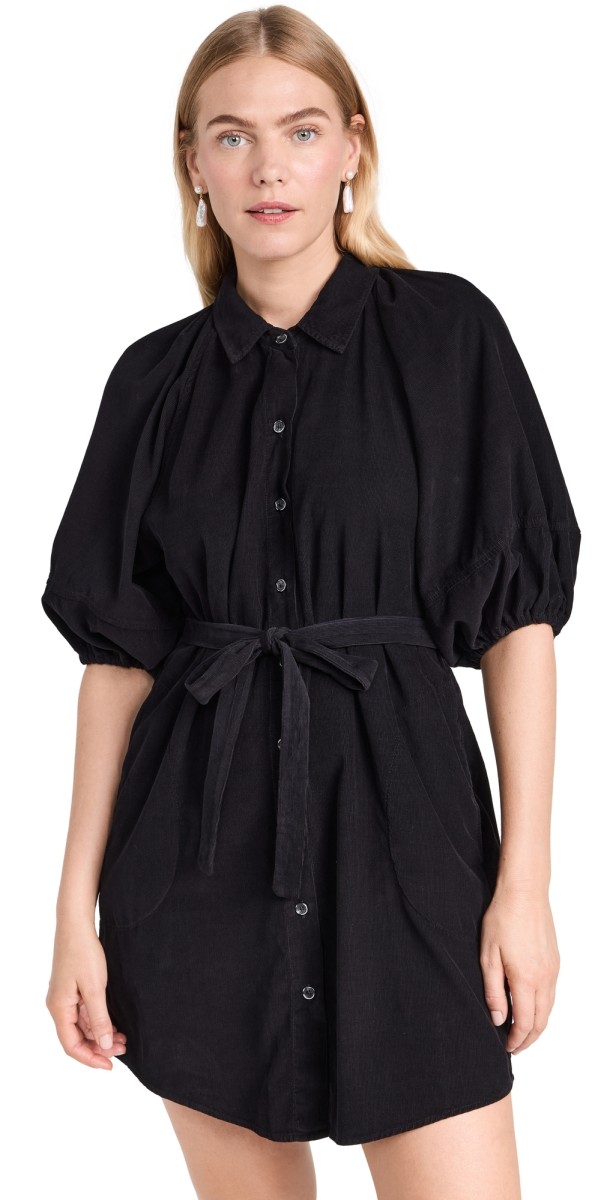 Velvet Kady Dress Black