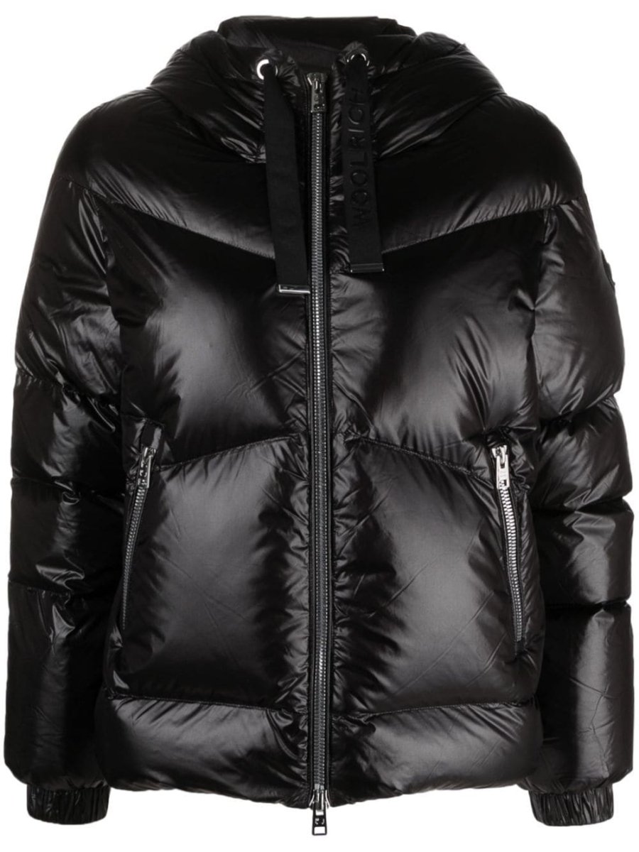 padded hooded jacket