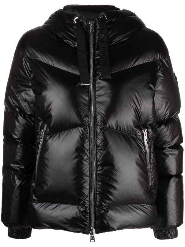 padded hooded jacket