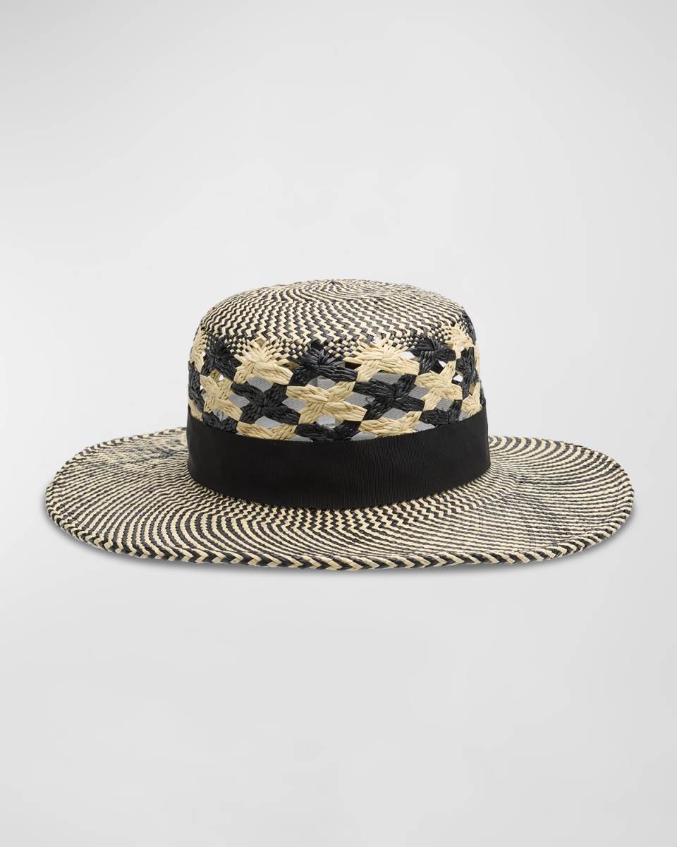 Samson Woven Straw Fedora