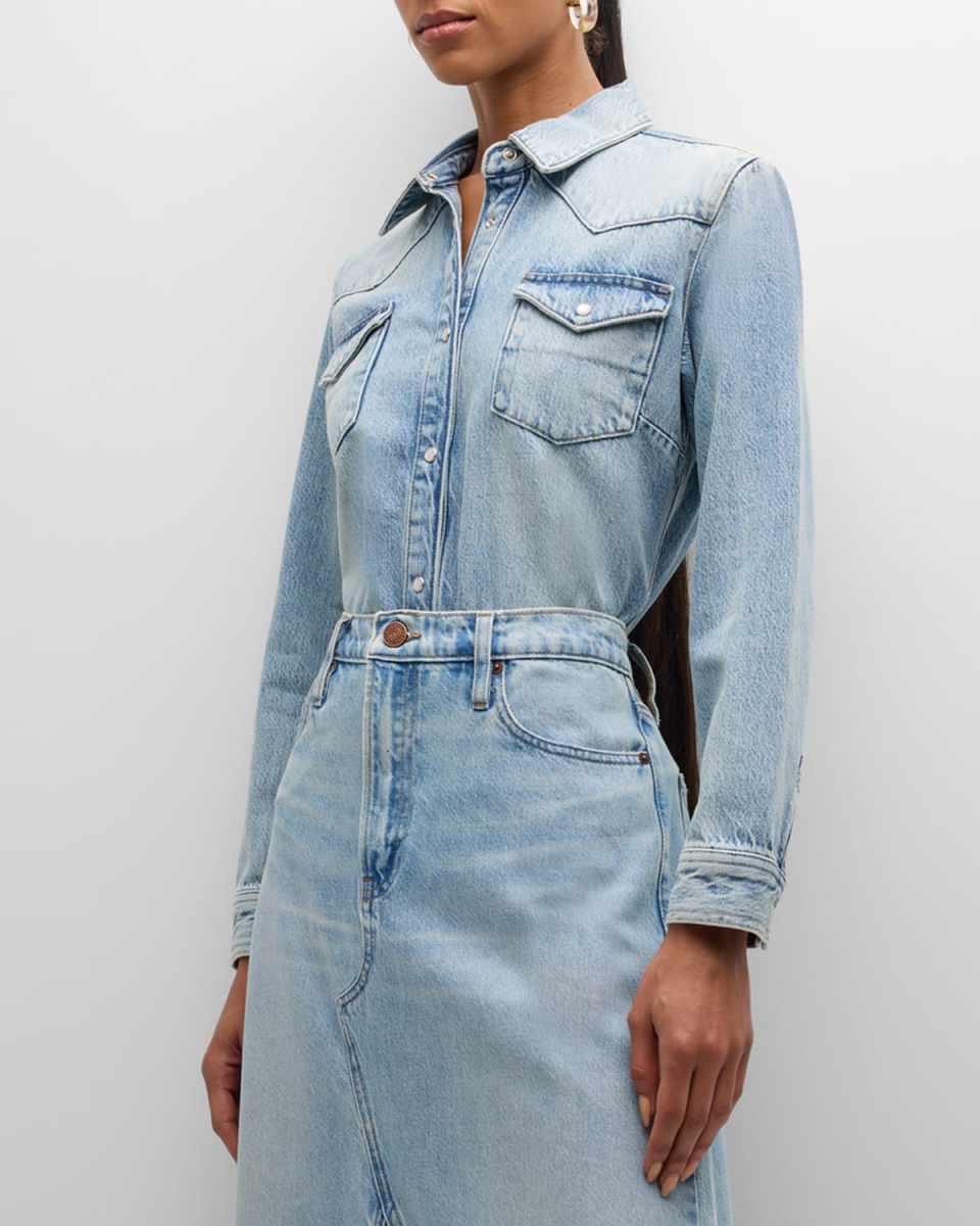 Heritage Fitted Denim Shirt