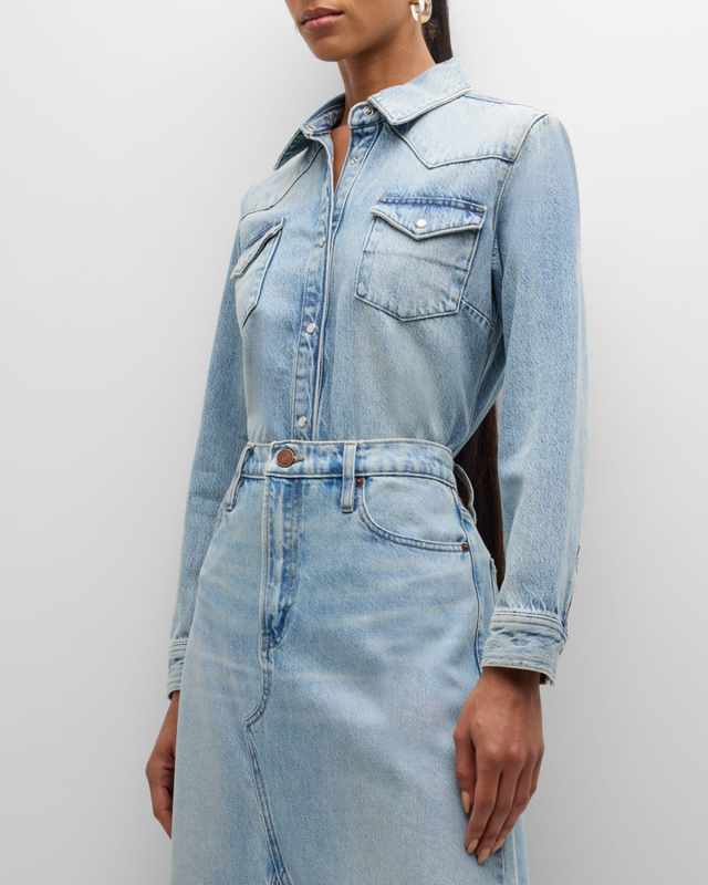 Heritage Fitted Denim Shirt