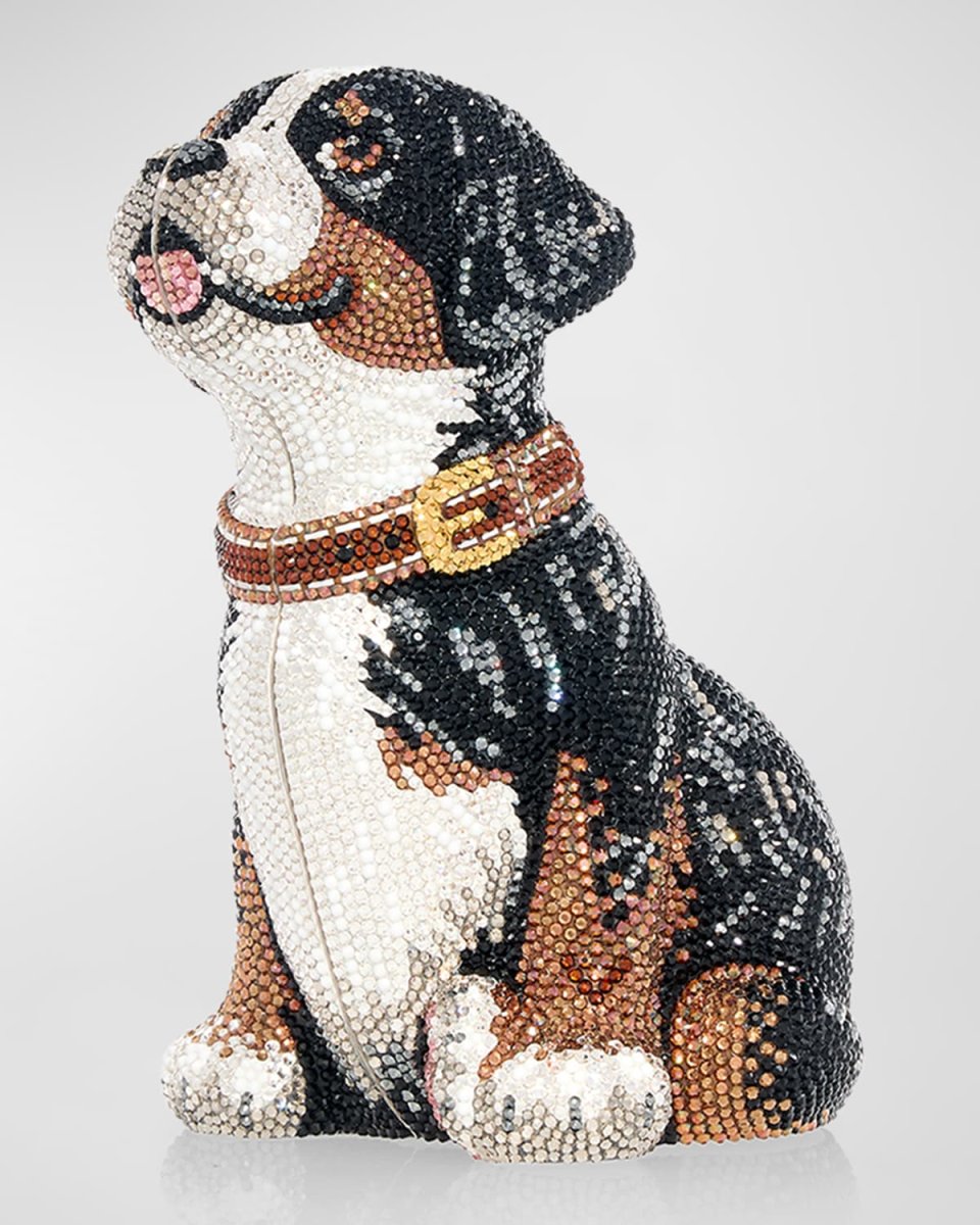 Puppy Juno Crystal Minaudiere