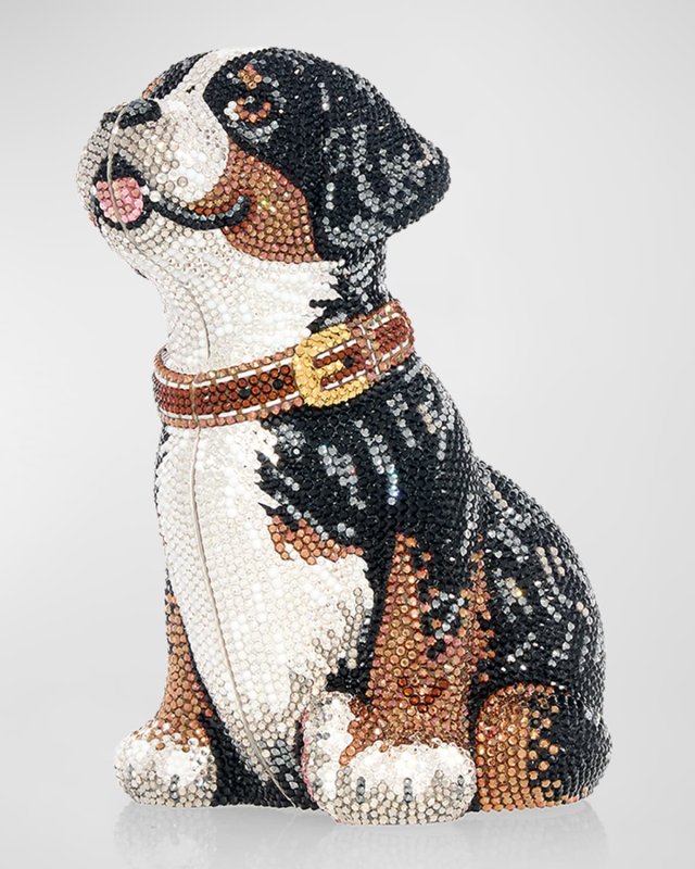 Puppy Juno Crystal Minaudiere