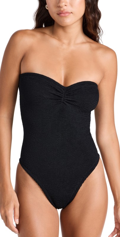 Hunza G Brooke Swim One Piece Black