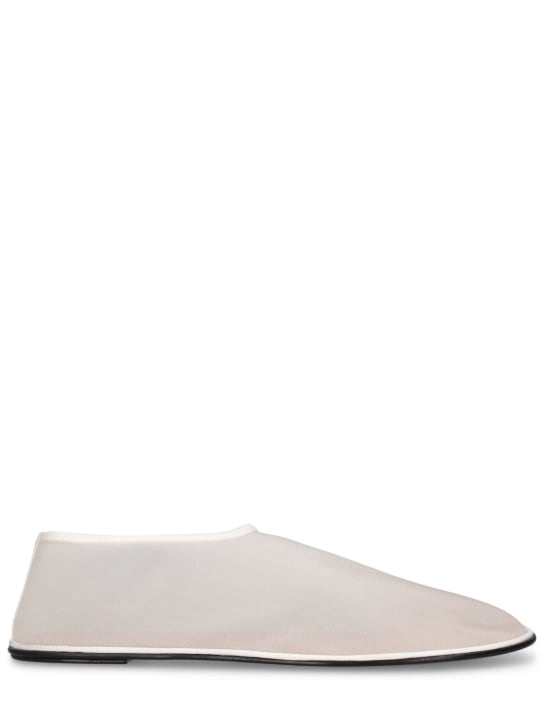 The Row Sock mesh ballerina flats