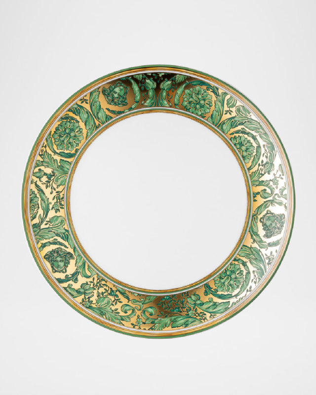Medusa Garland Green Salad Plate