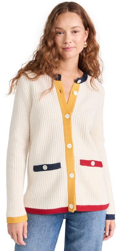 Alex Mill Minnie Cardigan Ivory