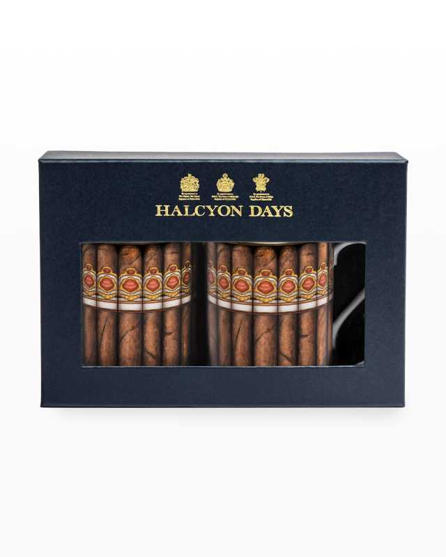 Cigars Mugs, Set of 2