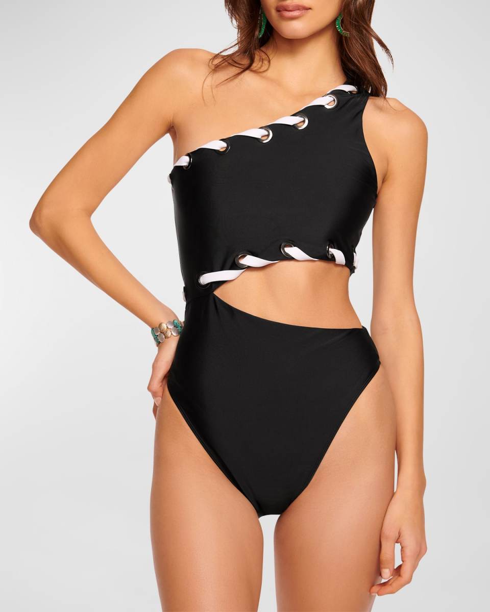 Verdie Laced One-Piece Swimsuit
