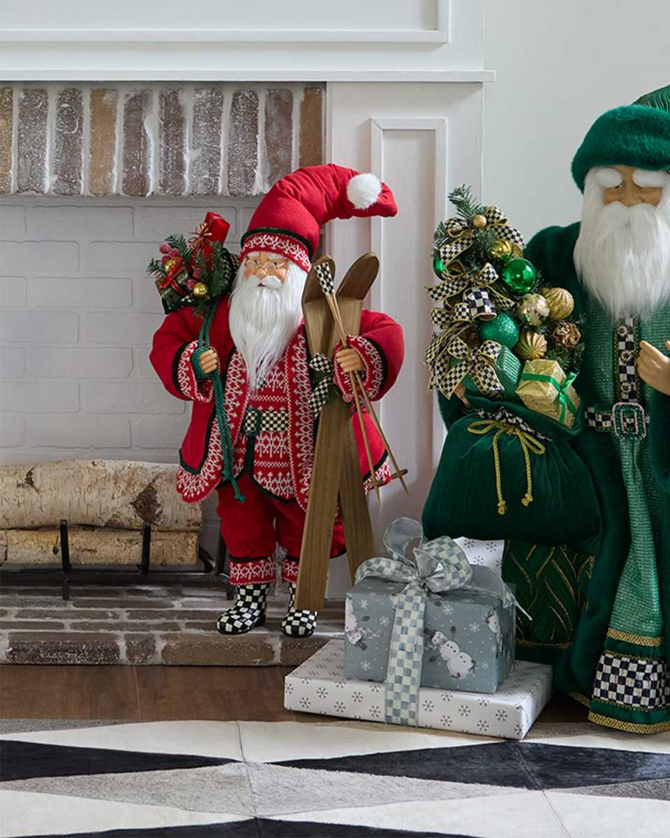 Cozy Christmas Large Santa with Gifts