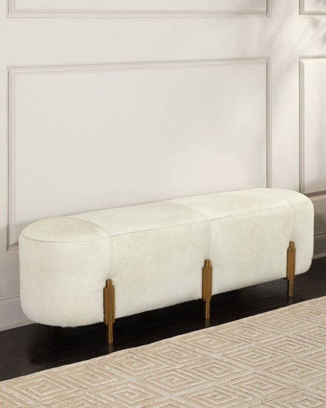Justin Hairhide Bench 62"