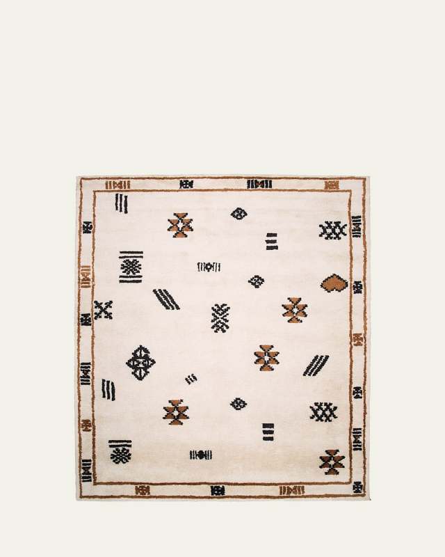 Samsun Wool Rug, 5' x 7'