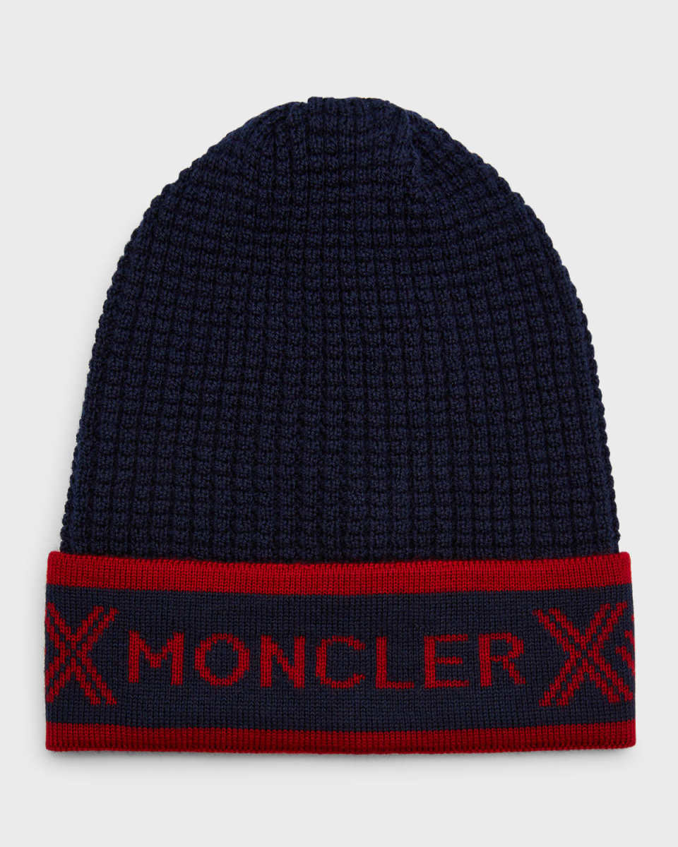 Kid's Rib Logo Knit Cap