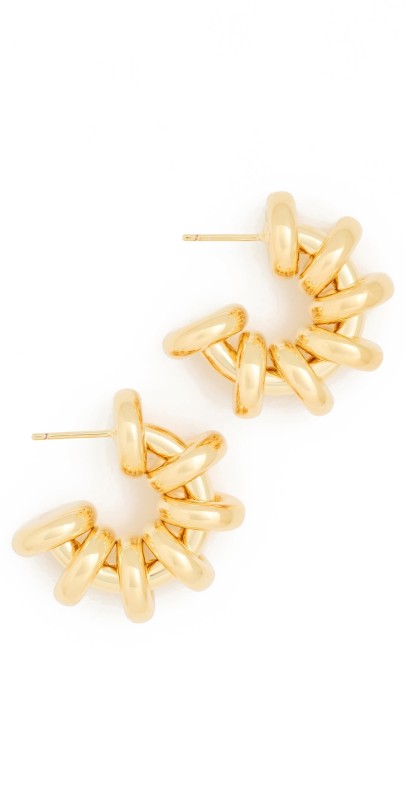 Eliou Biblo Earrings Gold Plated